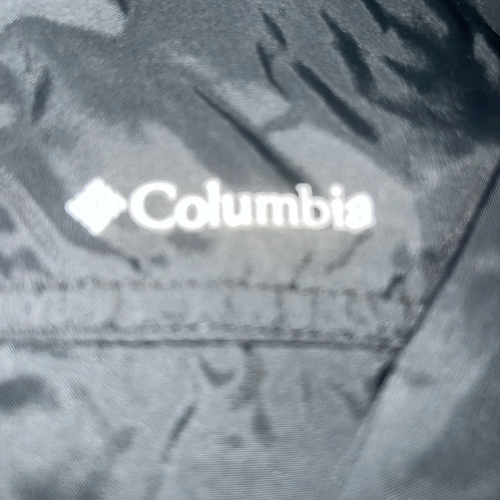 Columbia Hooded Rain Windbreaker |Unisex Size 4T| Black Lightweight Full Zip